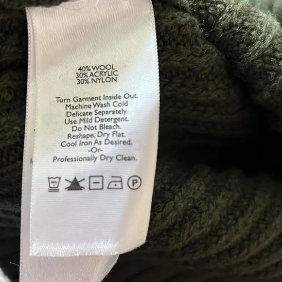 EDDIE BAUER 1/4 ZIP SWEATER MR FIELD GUIDE HEATHER GREEN SIZE 2XL